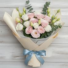 Букет цветов из:  Лизиантусы в Мстёре