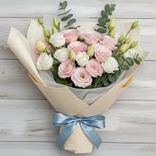 Букет цветов из:  Лизиантусы в Мстёре