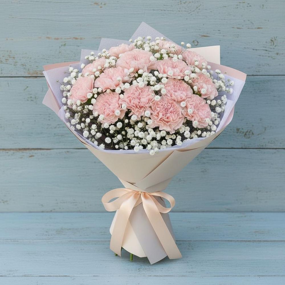 Букет цветов из: Гвоздики в Мстёре