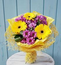 Букет цветов из:  Хризантемы и Герберы в Мстёре