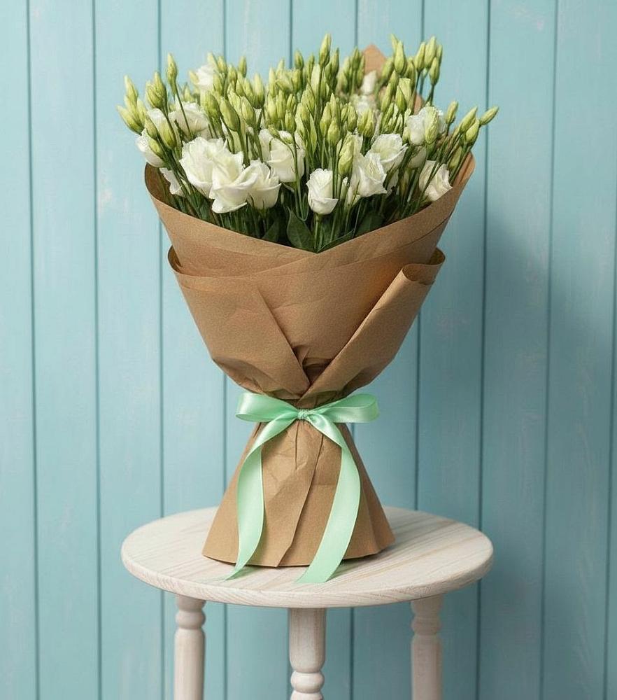 Букет цветов из: Лизиантусы в Мстёре