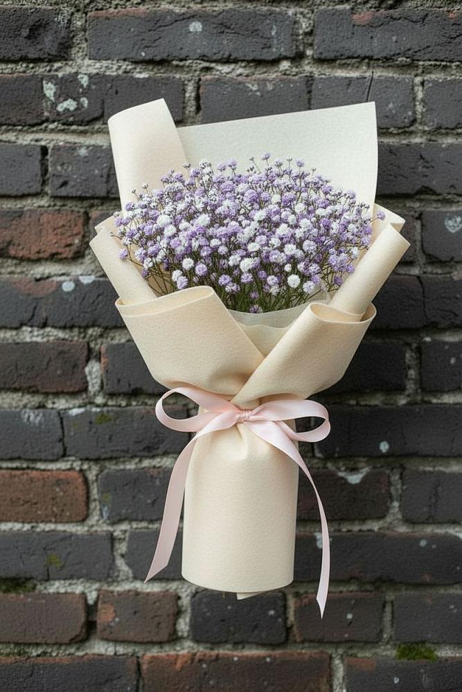 Букет цветов из: Гипсофила в Мстёре