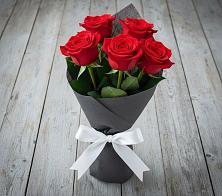 Букет 5 Красных роз Эдлесс Лав #REPLACE_PRED# Мстёре