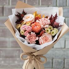 Букет цветов из:  Гвоздики, Хризантемы и Розы в Мстёре